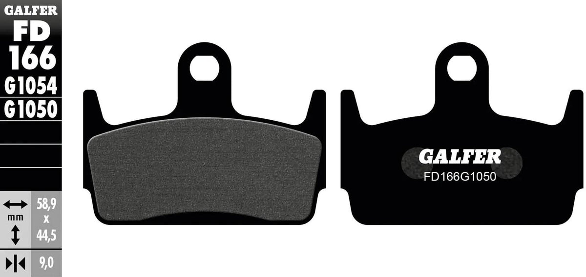 Galfer brake pads fd166 brake pad fd166 g1050 organic