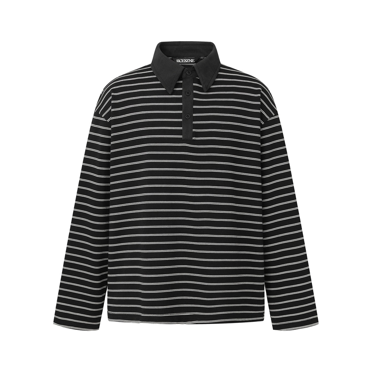 Striped Hoodie Men's Turn-down Collar Jacket Casual Couple Top
