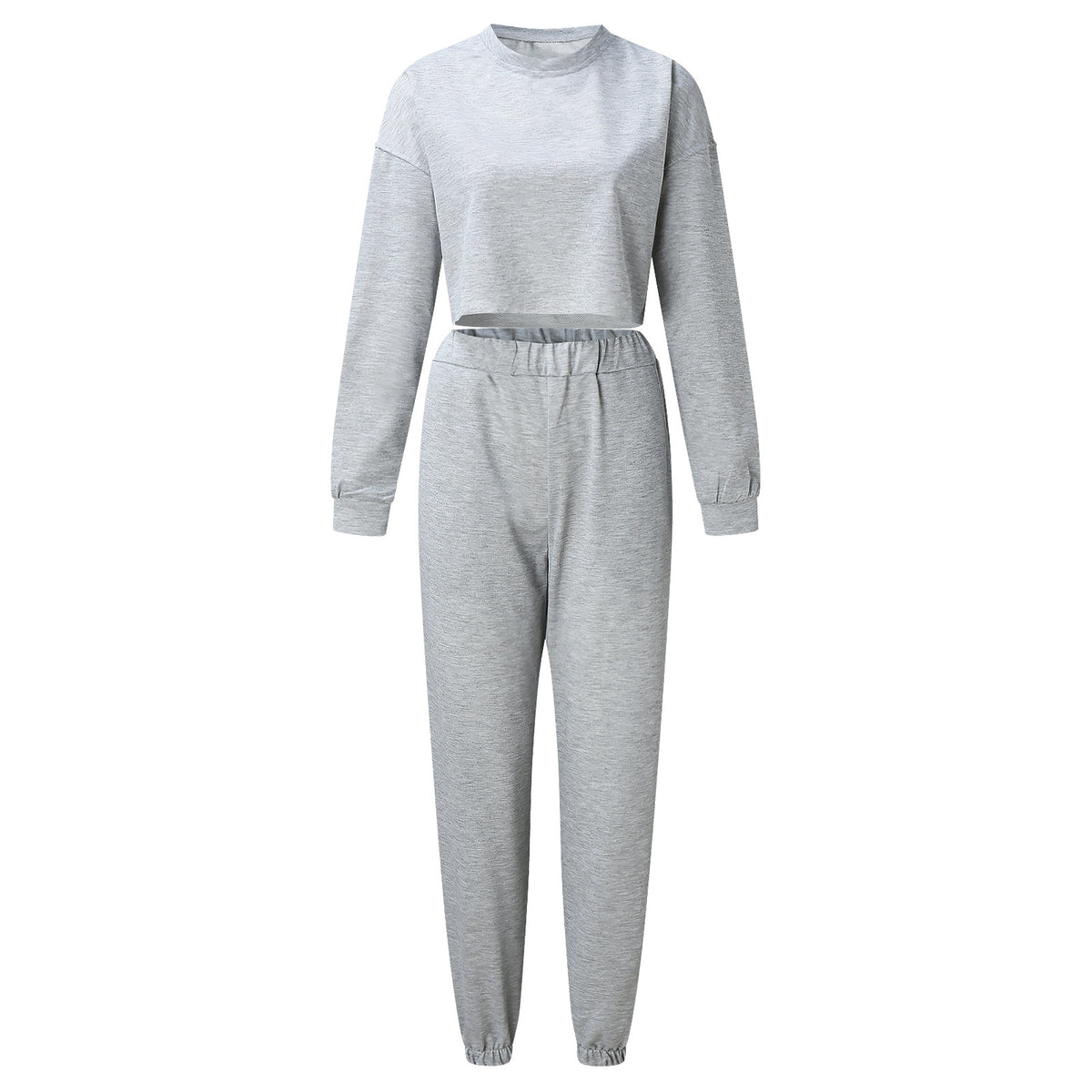 Casual Loose Sporty Hoodie Set for Women, 2-Piece Comfortable Sweatshirt