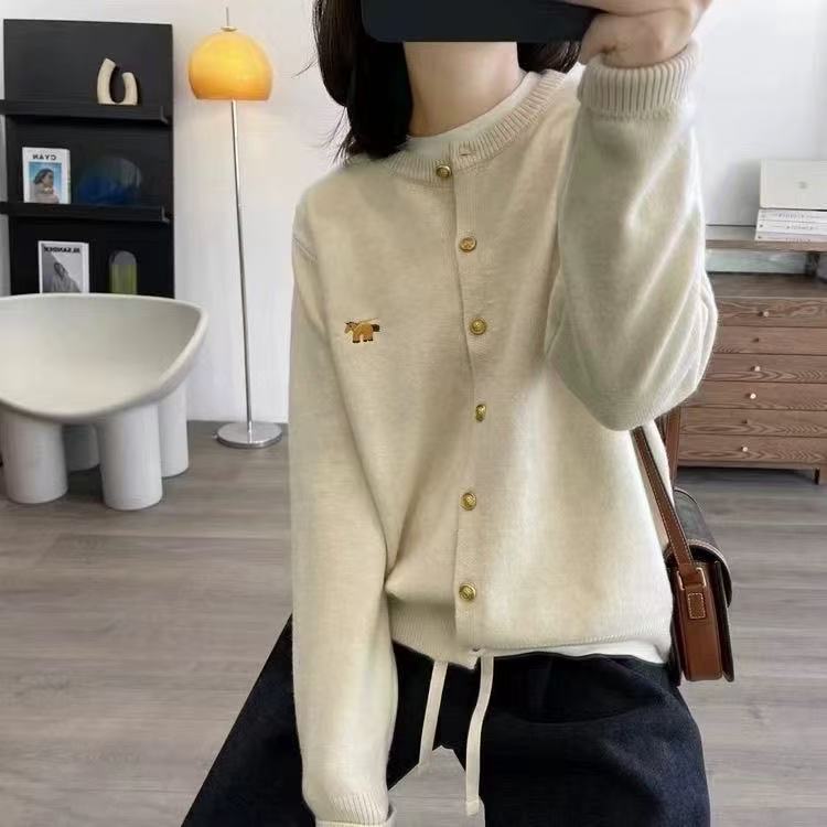 Casual soft and sticky cardigan sweater jacket