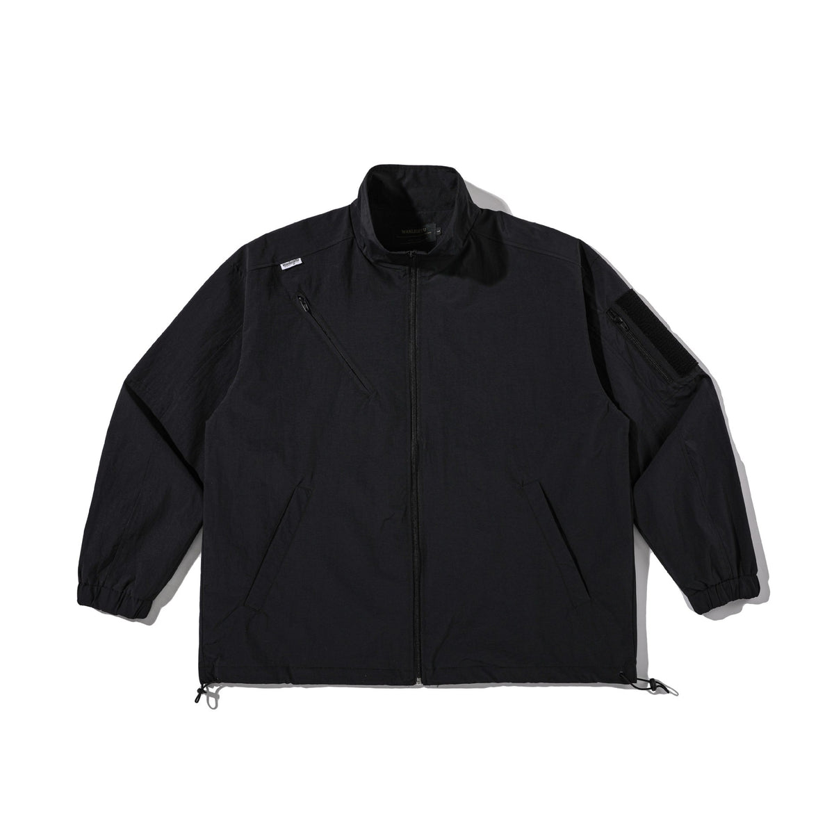 Loose Stand-up Collar Functional Field Jacket Zipper Coat