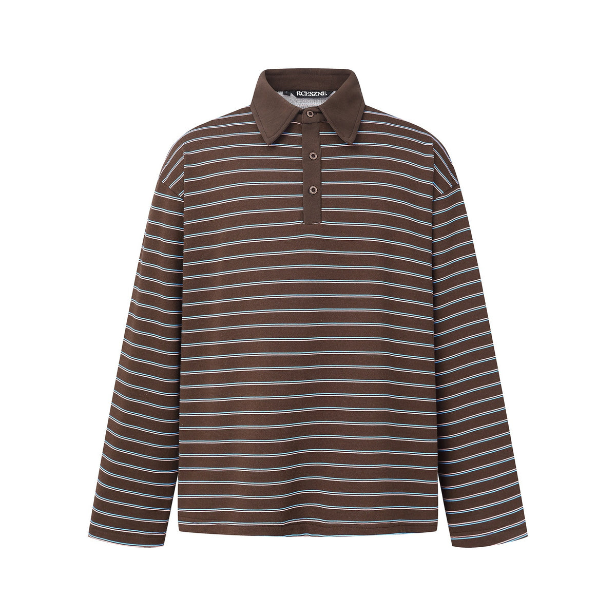 Striped Hoodie Men's Turn-down Collar Jacket Casual Couple Top