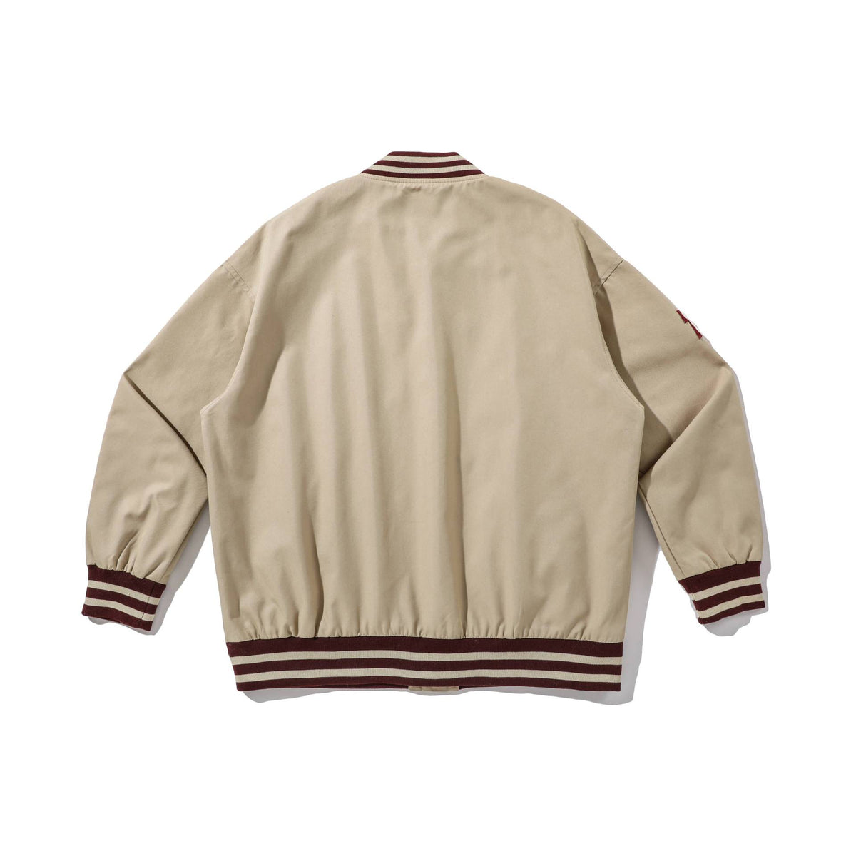 Patchwork Color-blocked Loose Unisex Casual Baseball Jacket