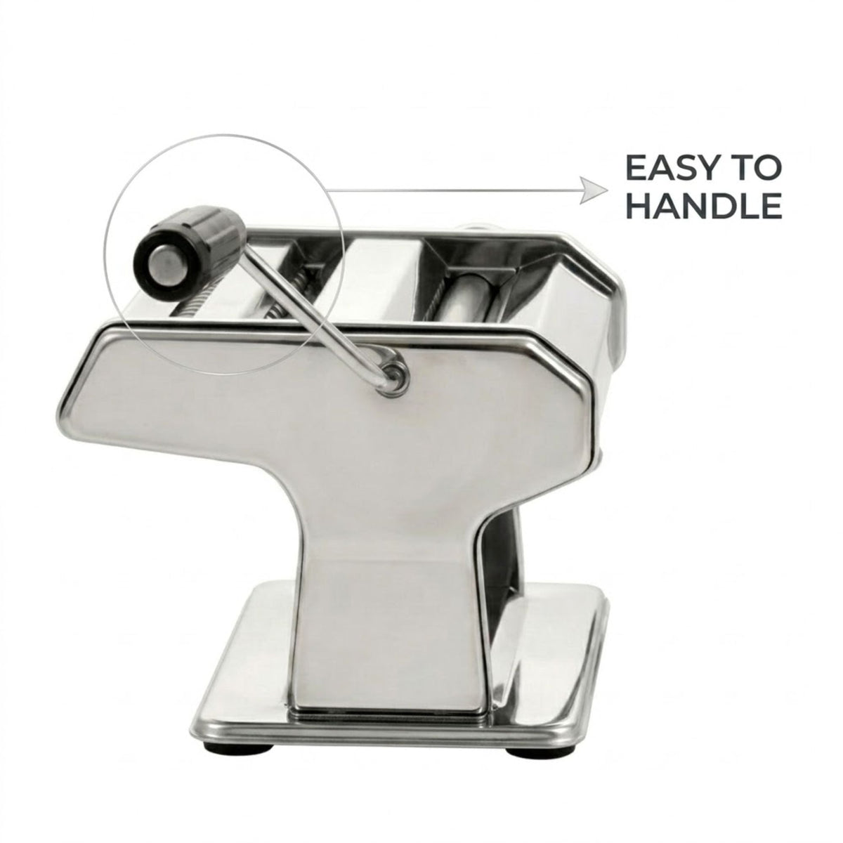 Hand Crank Pasta Maker Machine for Fresh Noodles