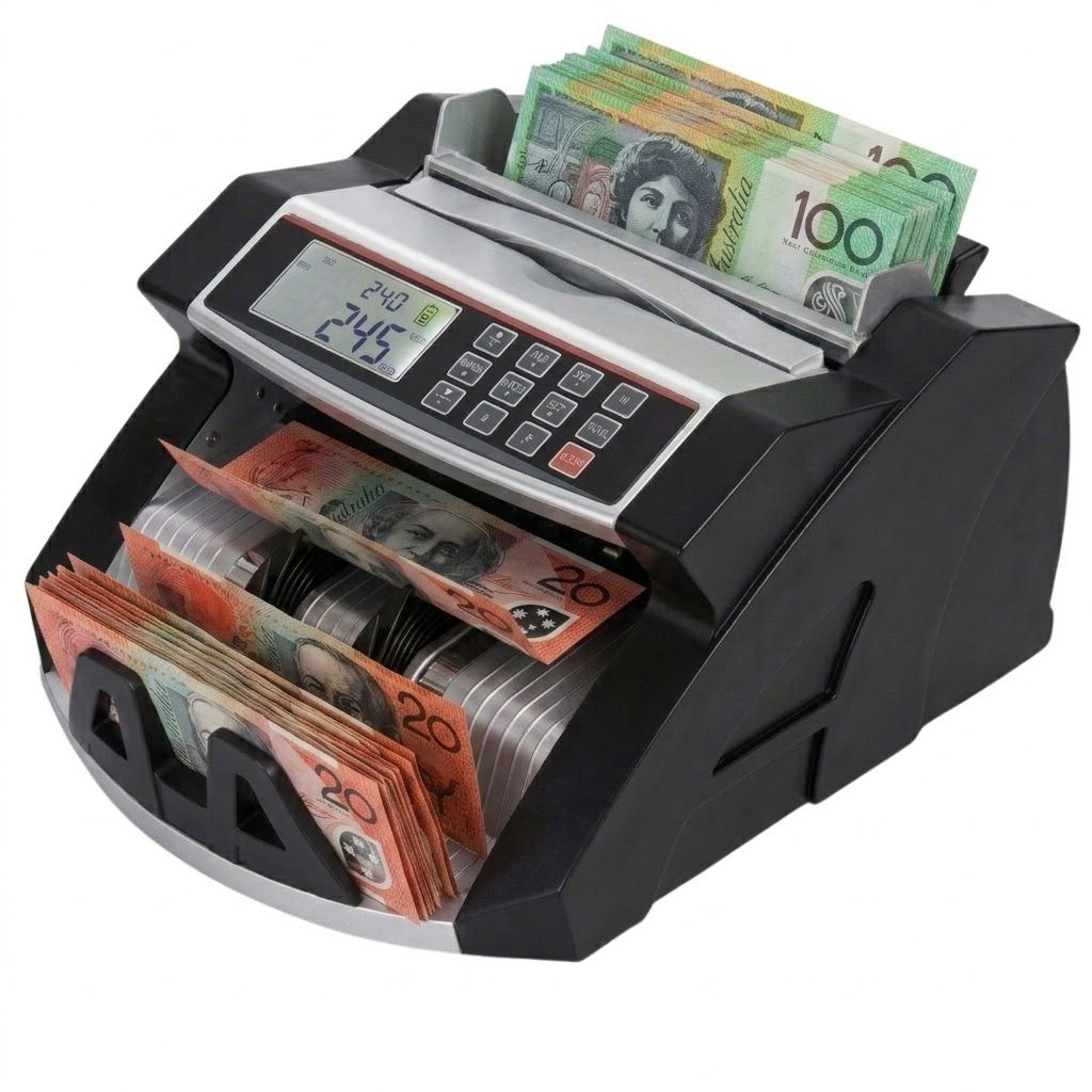 Money Counter Machine with Uv Detection for Aud Dollars