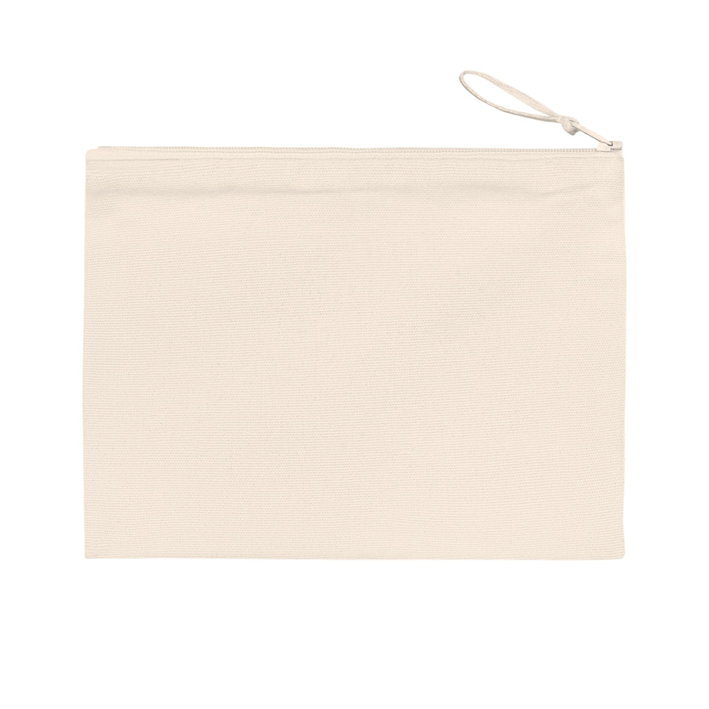 'Bachelorette' Eco-Friendly Pouch I Bridal Collection I with 'Pink Princess' Original Artwork by American Artist Barbara Cleary