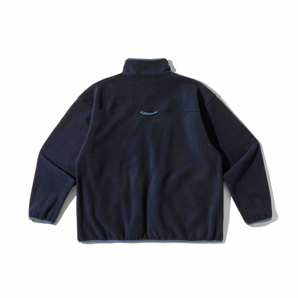 Letter Embroidery Long Sleeve Zipper Pocket Stand Collar Zipper Closure Hoodie Men