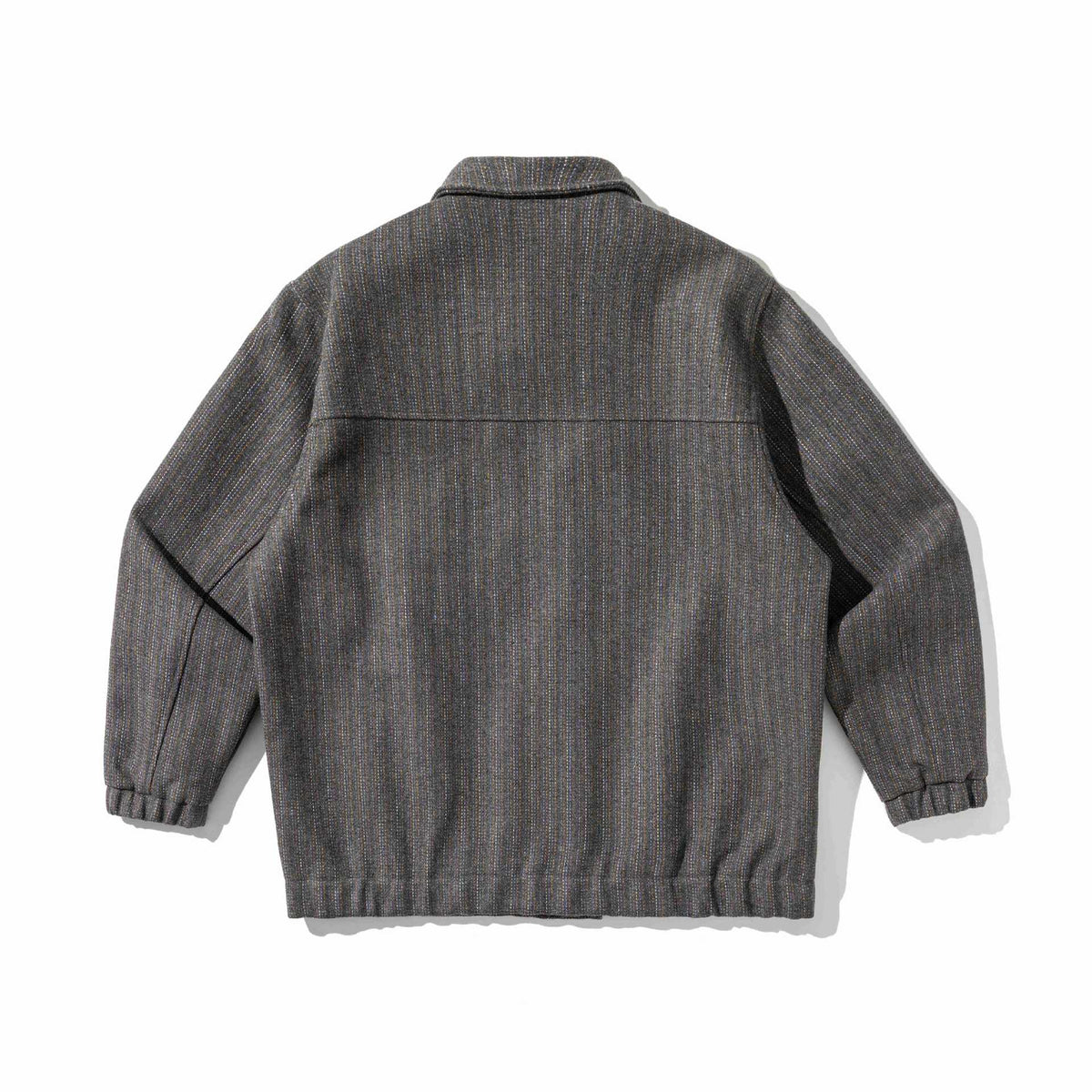 Vintage Workwear Jacket Textured Weave, Unisex Fashion Outerwear