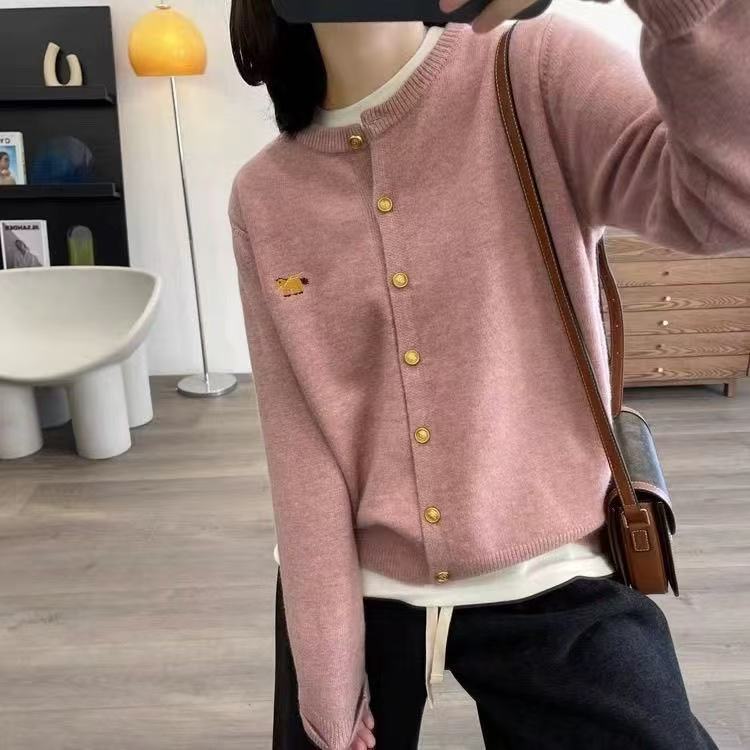 Casual soft and sticky cardigan sweater jacket