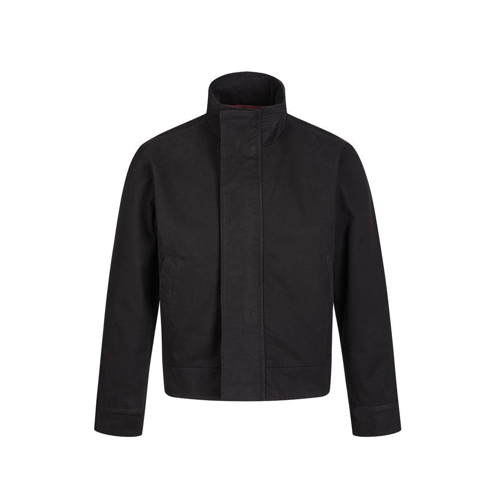 High neck short jacket