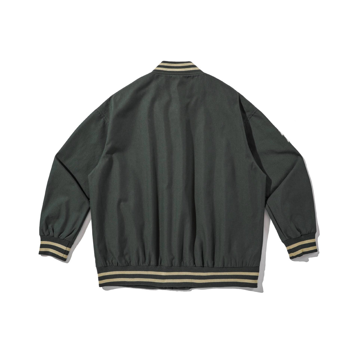 Patchwork Color-blocked Loose Unisex Casual Baseball Jacket
