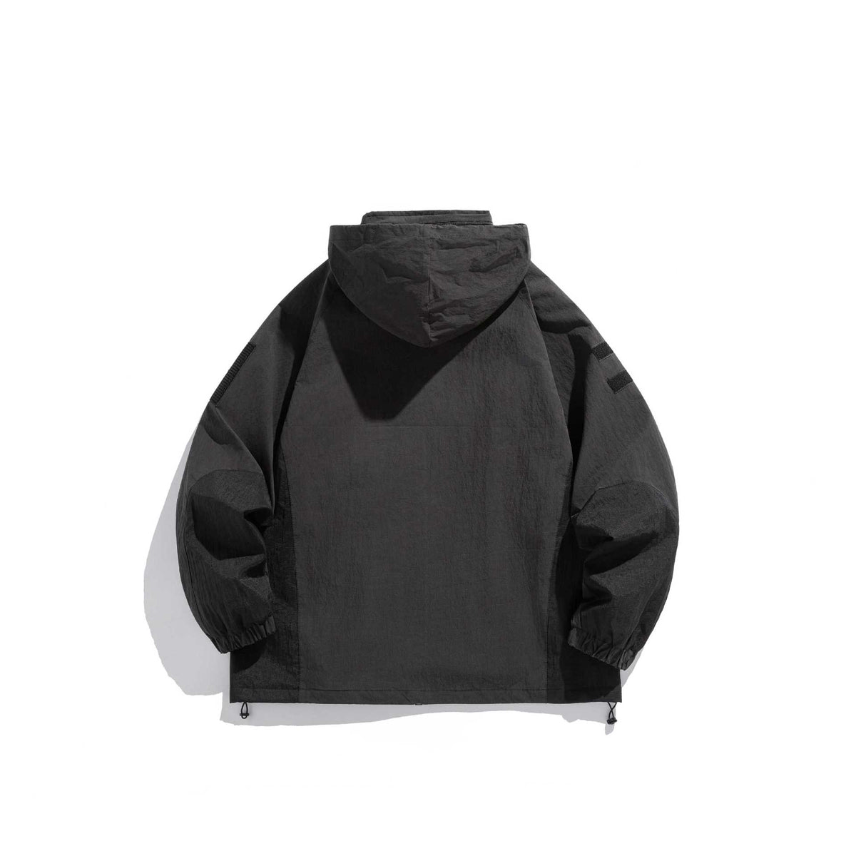 Outdoor Functional Hooded Jacket for Men - Mountain Style Loose Casual Workwear Coat