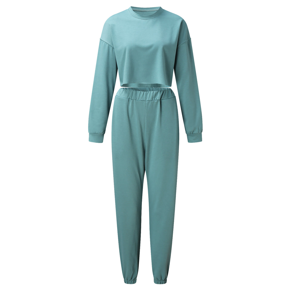 Casual Loose Sporty Hoodie Set for Women, 2-Piece Comfortable Sweatshirt