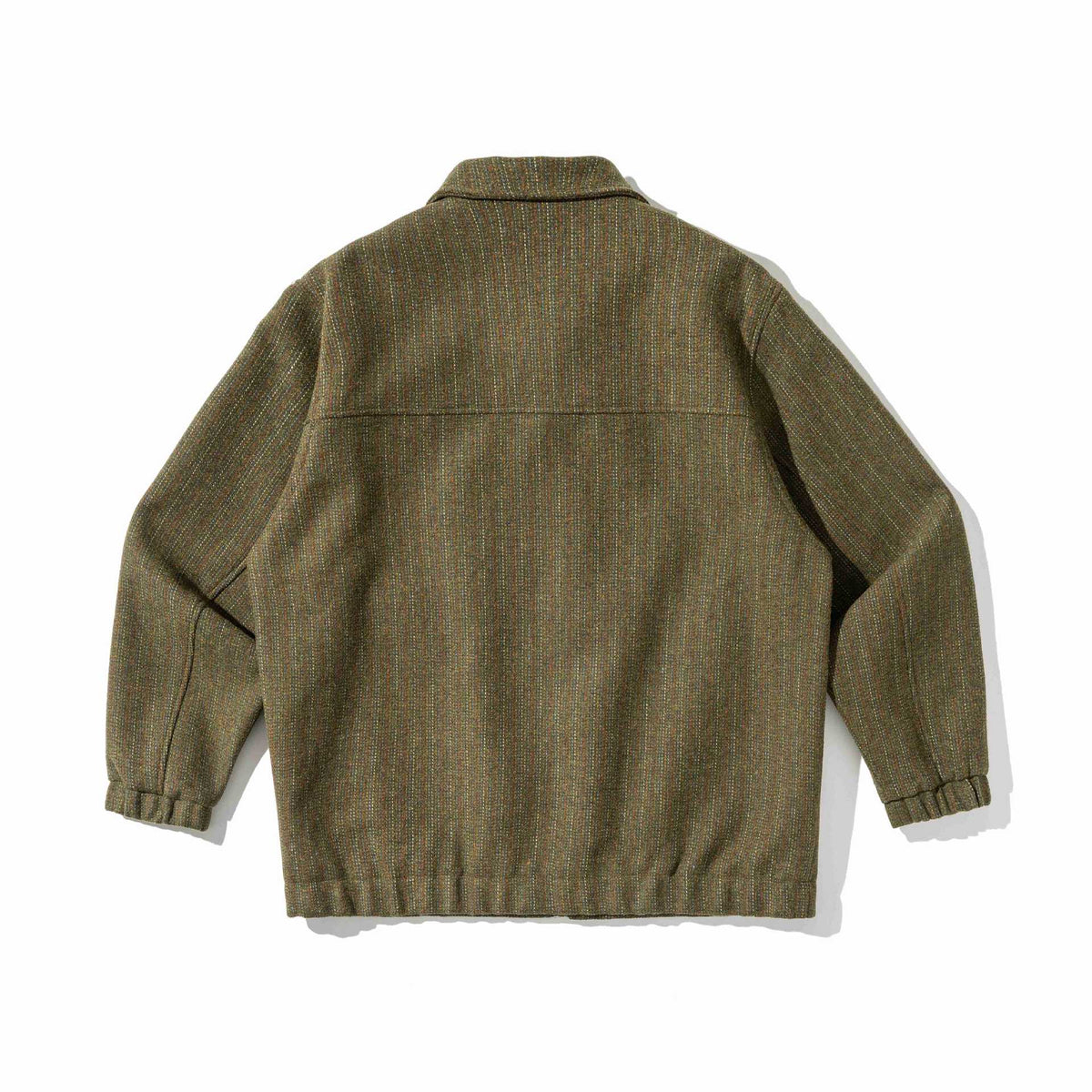 Vintage Workwear Jacket Textured Weave, Unisex Fashion Outerwear