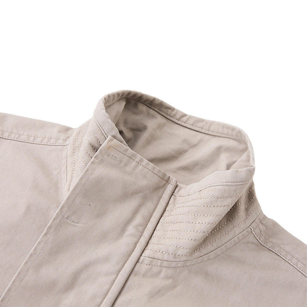 High neck short jacket