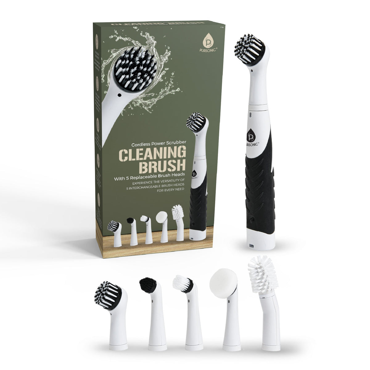Cordless Power Scrubber Cleaning Brush – Power and Precision for Sparkling Clean