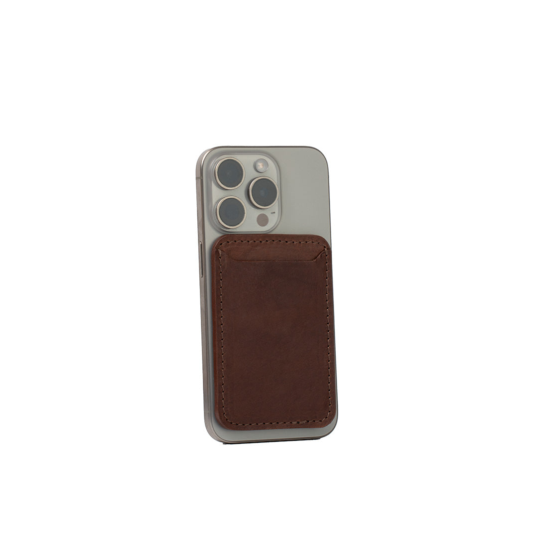 Full-Grain Leather Wallet compatible with MagSafe - Classic